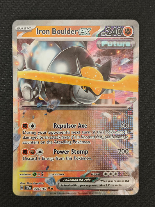 Iron Boulder ex 099/162 Temporal Forces - Near Mint (Pack Fresh)