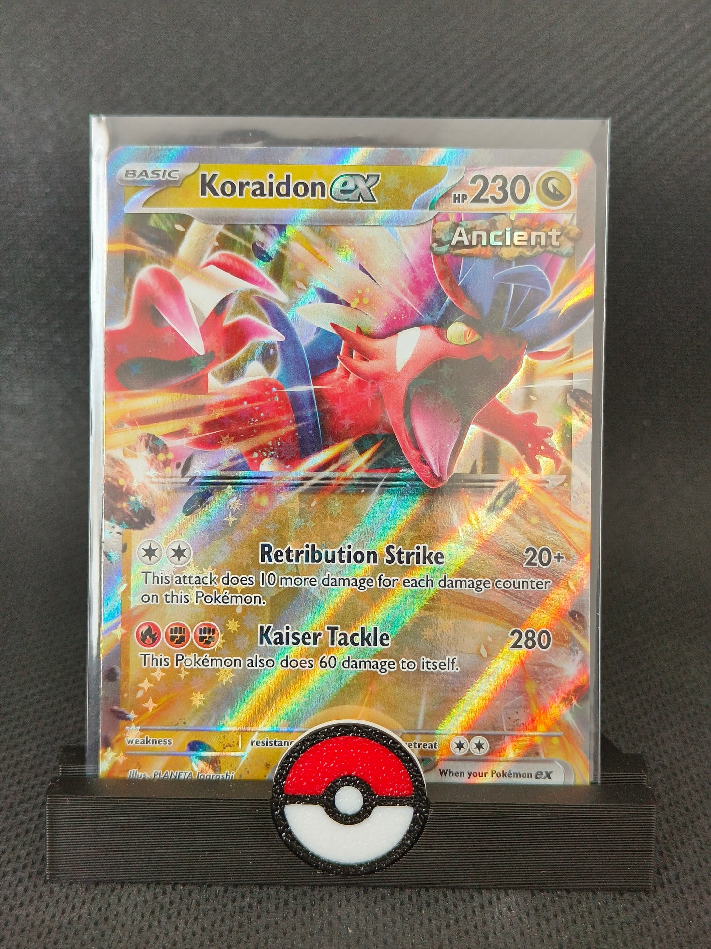 Koraidon ex 120/162 Temporal Forces - Near Mint (Pack Fresh)