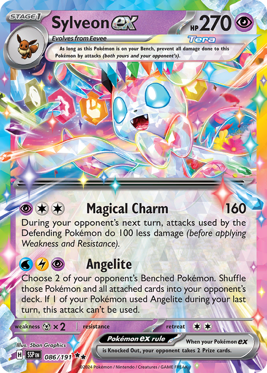 Sylveon ex - Surging Sparks - Double Rare - 86