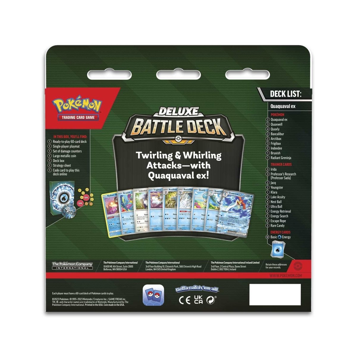 Quaquaval ex Deluxe Battle Deck