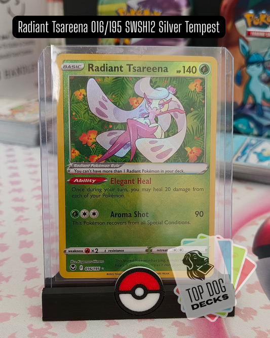Radiant Tsareena 016/195 Silver Tempest (SIT) - Near Mint (Pack Fresh)