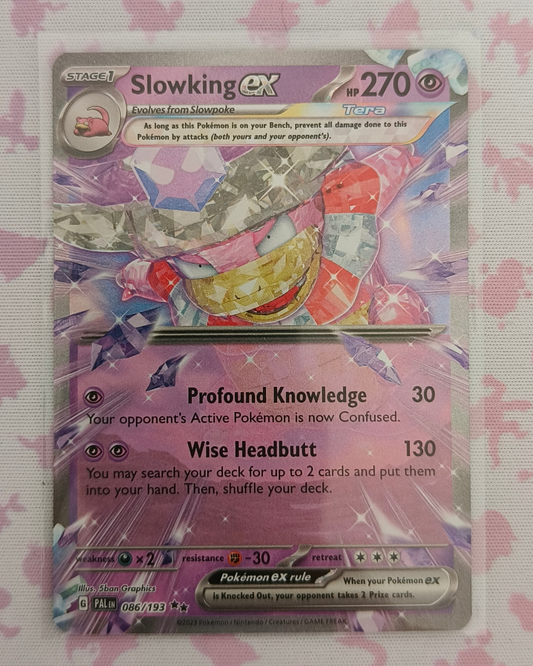 Slowking ex 086/193 Paldea Evolved (PAL) - Near Mint (Pack Fresh)
