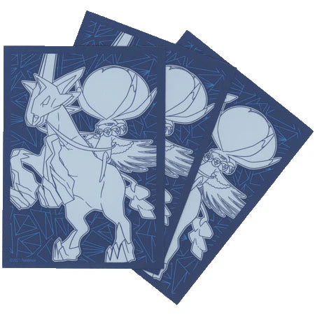 Ice Rider Calyrex Chilling Reign Card Sleeves (65-count)