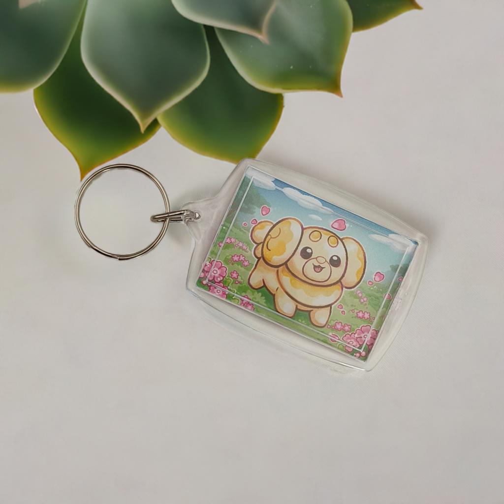 Fidough Pokémon Keyring