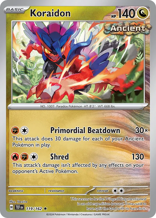 Koraidon 119/162 SV05: Temporal Forces (TEF)